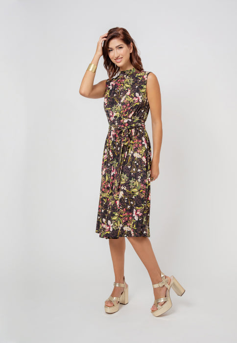 Vestido Mindy Feminino Leota Marrom