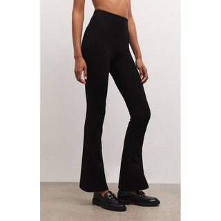 Z Supply - Calça Flare de Malha Ridgewood Feminina