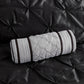 7 Piece Tufted Comforter Set Black Queen