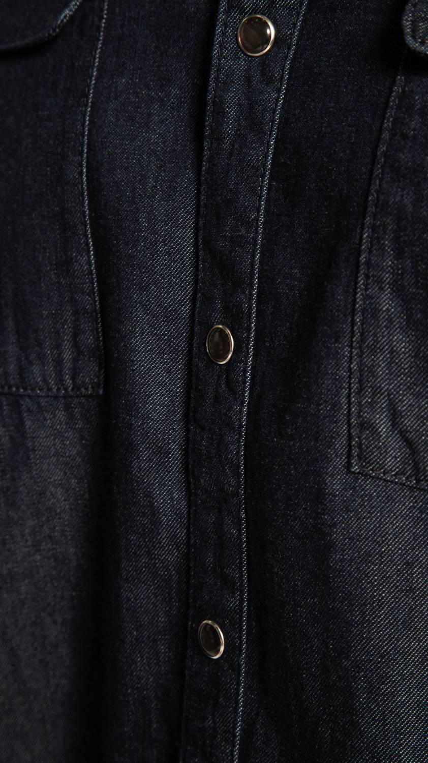 On This Day - Denim Short Sleeve Buttoned Shirt
