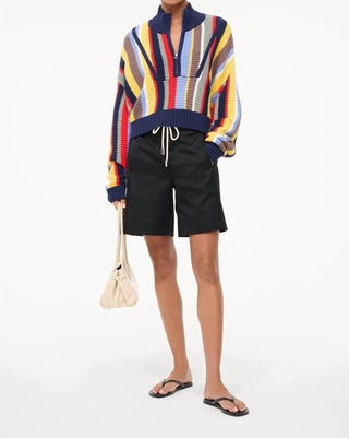 Staud - Staud Cropped Hampton Sweater