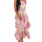 Flying Tomato - Sweet Stroll Floral Midi Dress