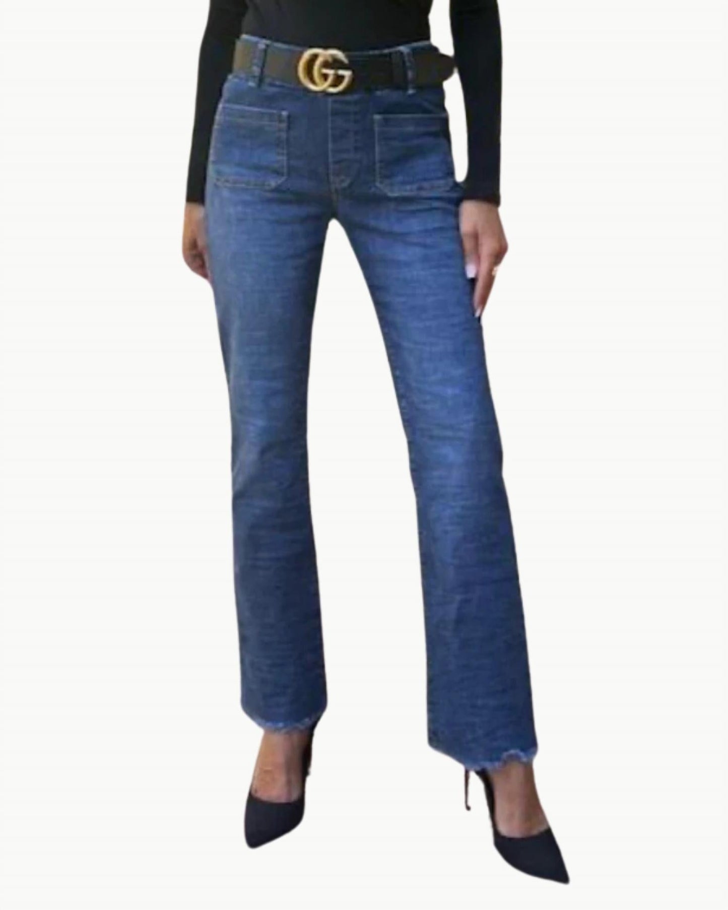 Bevy Flog - Jerome Flare Leg Jeans