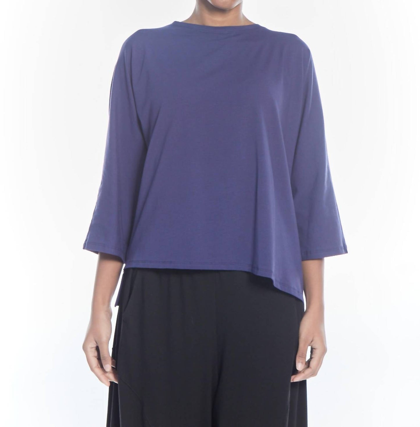 Matthildur - Ania Patterned Quarter Sleeve Top