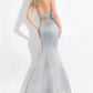 Rachel Allan - Matte Satin Two-piece Mermaid Gown