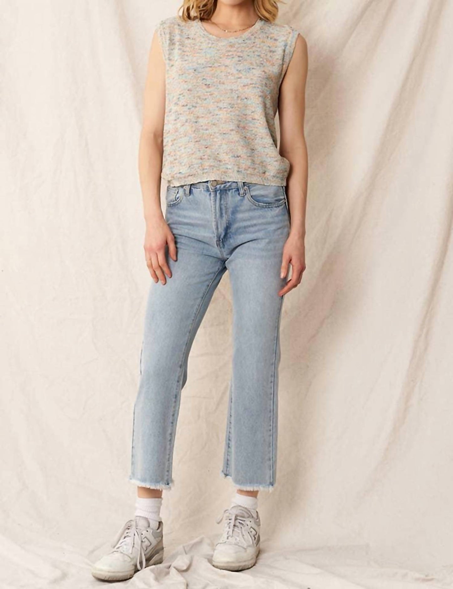 En Creme - Sleeveless Sweater