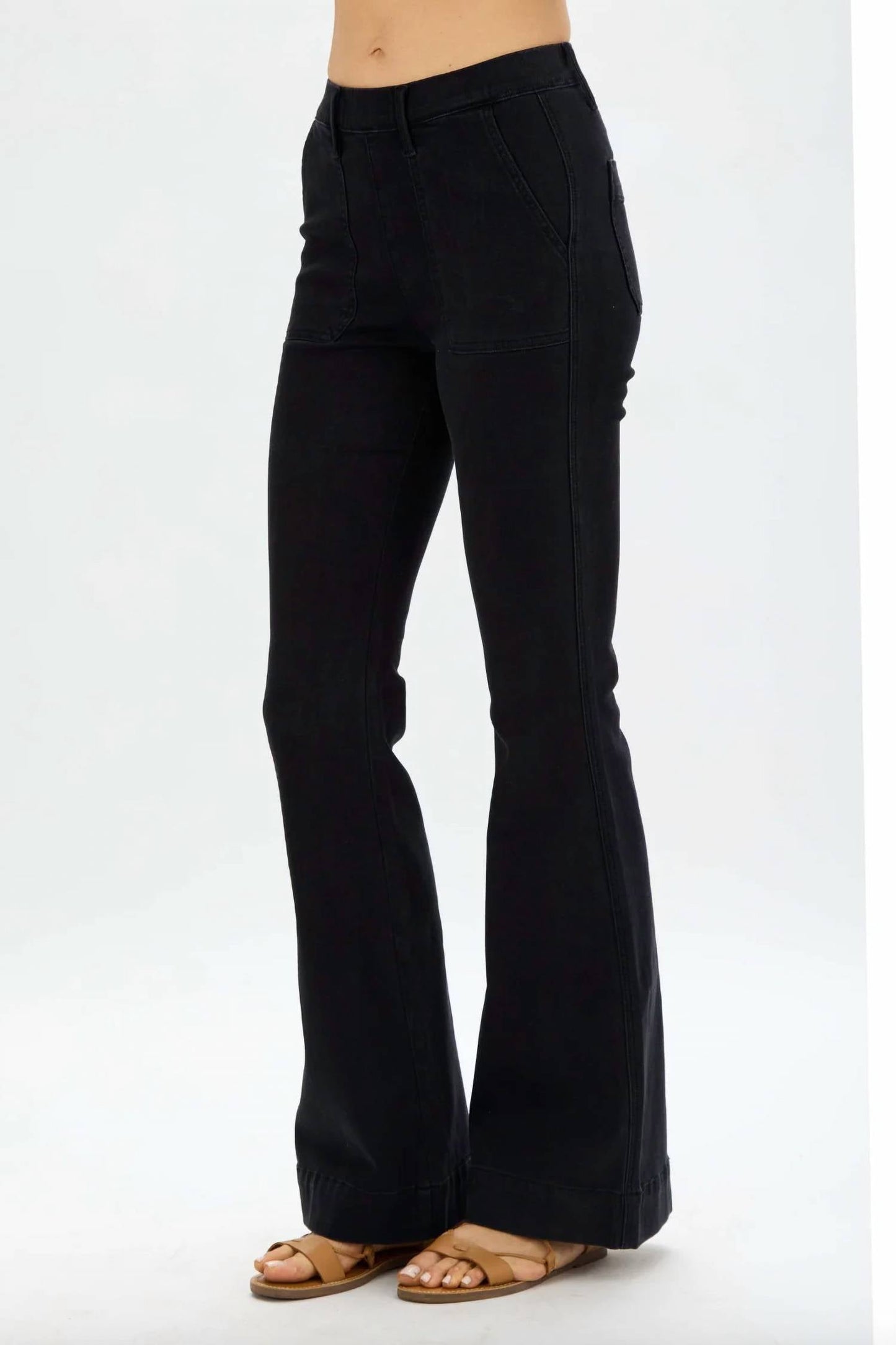 Judy Blue - High Waist Pull On Trouser Jeans