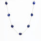 Avenue Chic - Women's Lapis Layered Necklace