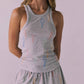 Chaser - Neon Bolt Stitches Tank