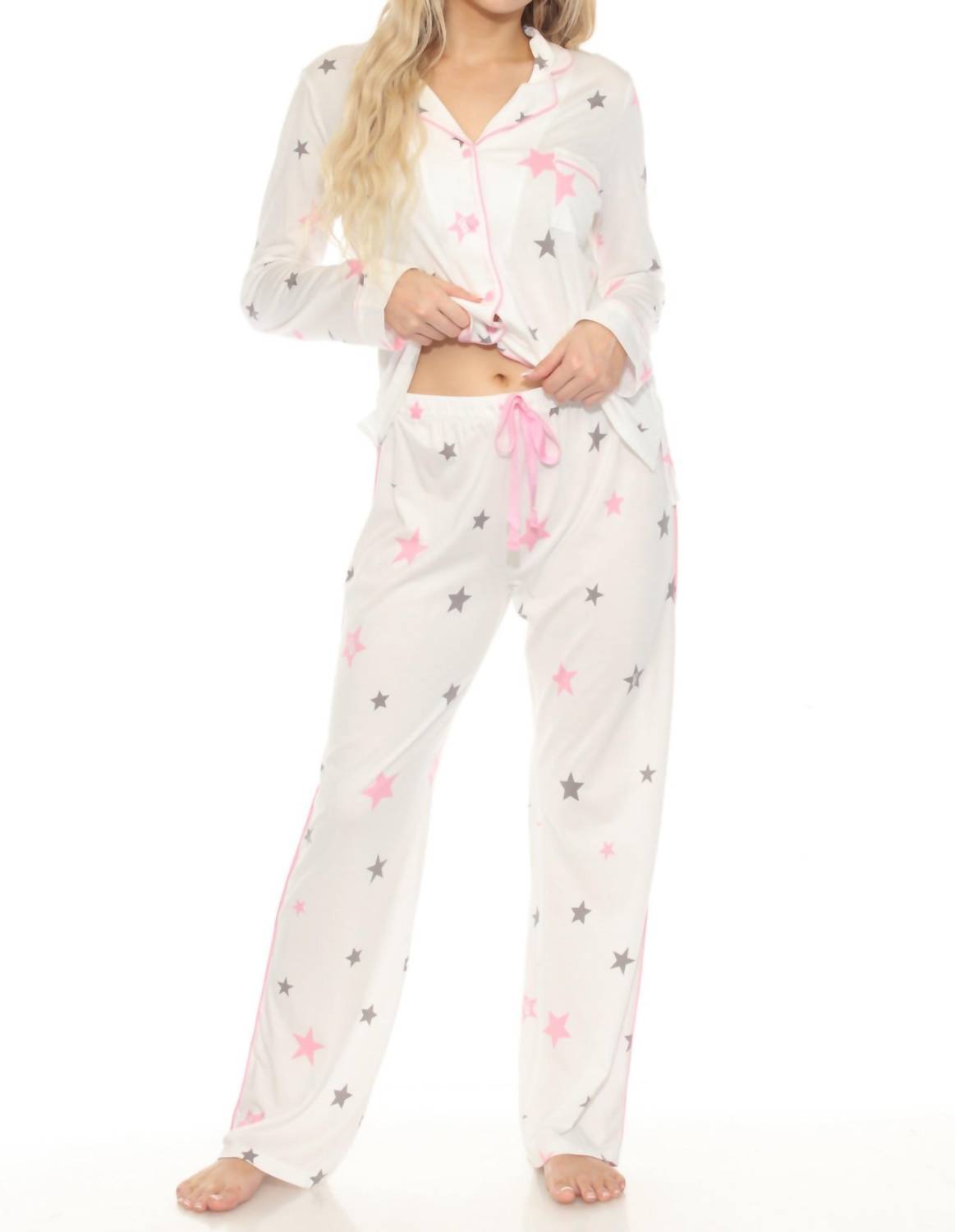 Pj Salvage - Women's Ivory Barbie Pajama Set