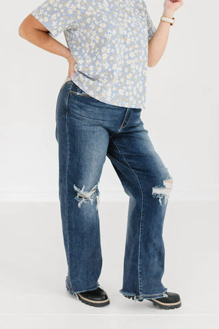 Judy Blue - Revere Beach Destroyed Hem Jean