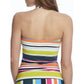 Anne Cole - Clear Water Stripe Twist Bandini Top