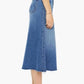 Mother - Circle Midi Fray Skirt