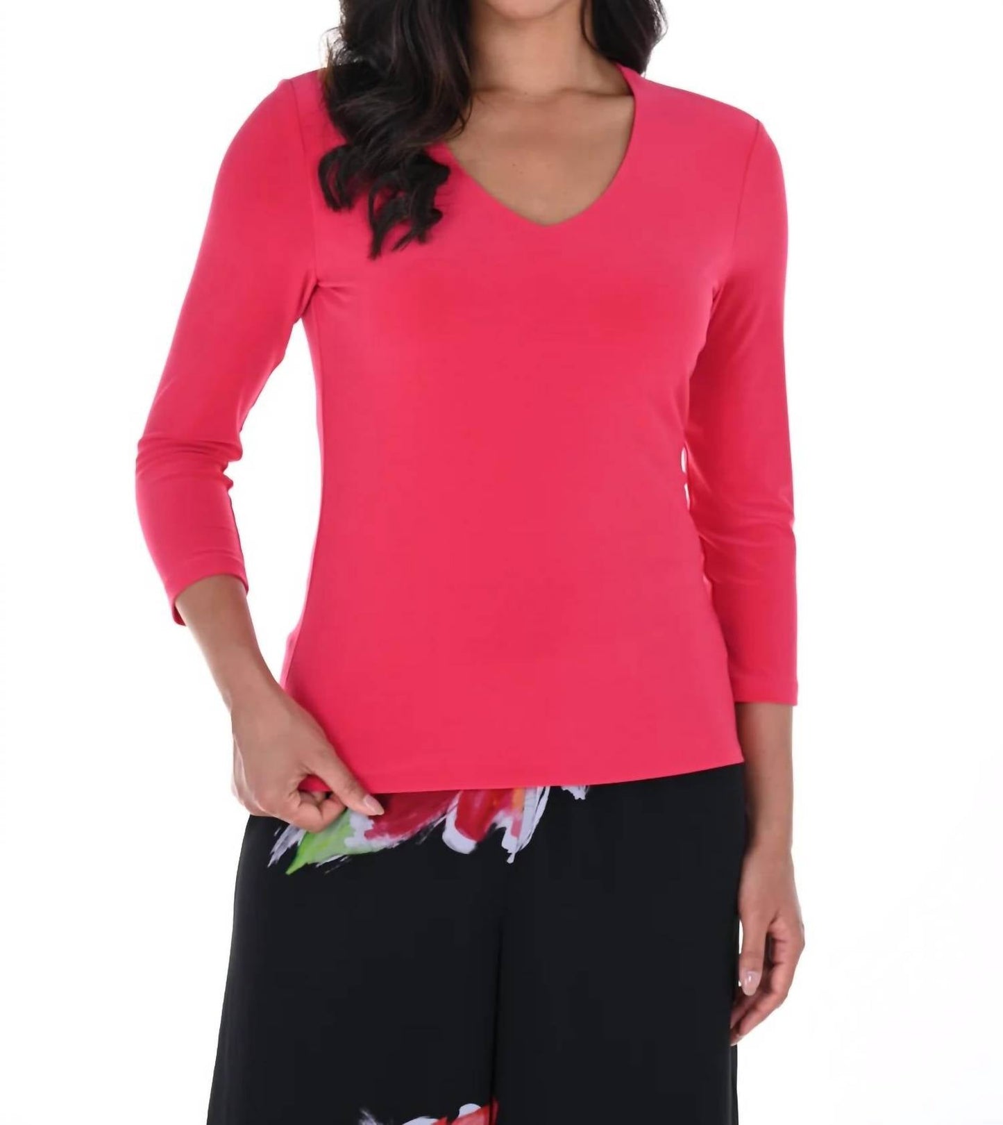 Frank Lyman - Long Sleeve Knit Top