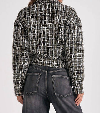 Elan - Blazer com jaqueta de tweed jazz