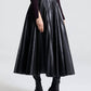 A.L.C. - Etta Vegan Leather Midi Skirt