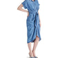 Steve Madden - Tori Tie Front Midi Dress