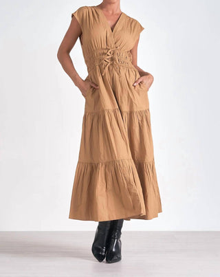 Elan - Vestido com manga curta