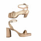 Cocco Miami - Women's Zs 18732-23 B Block Heel Sandal With Ankle Strap