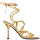 Valentino Garavani - Rockstud Lace Up Sandals
