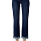 Risen - High Rise Straight Leg with Cross Over Waistband