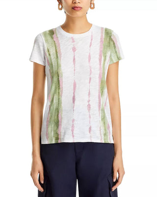Atm - Camiseta Slub Jersey Schoolboy com gola redonda