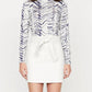 Marie Oliver - Vallie Vegan Leather Mini Skirt