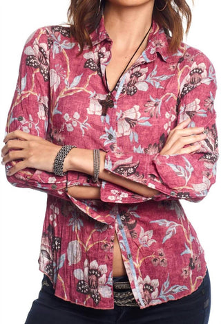Cino - Blusa Floral Souk Feminina