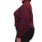 Good American - RIBBED MOCK NECK SWEATER