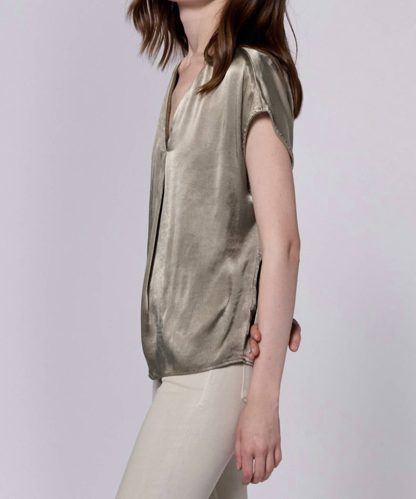 Dear John Denim - Kristen V-neck Short Sleeve Top