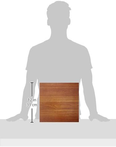 Piso de vinil, 12 por 12 polegadas, caixa com 20 