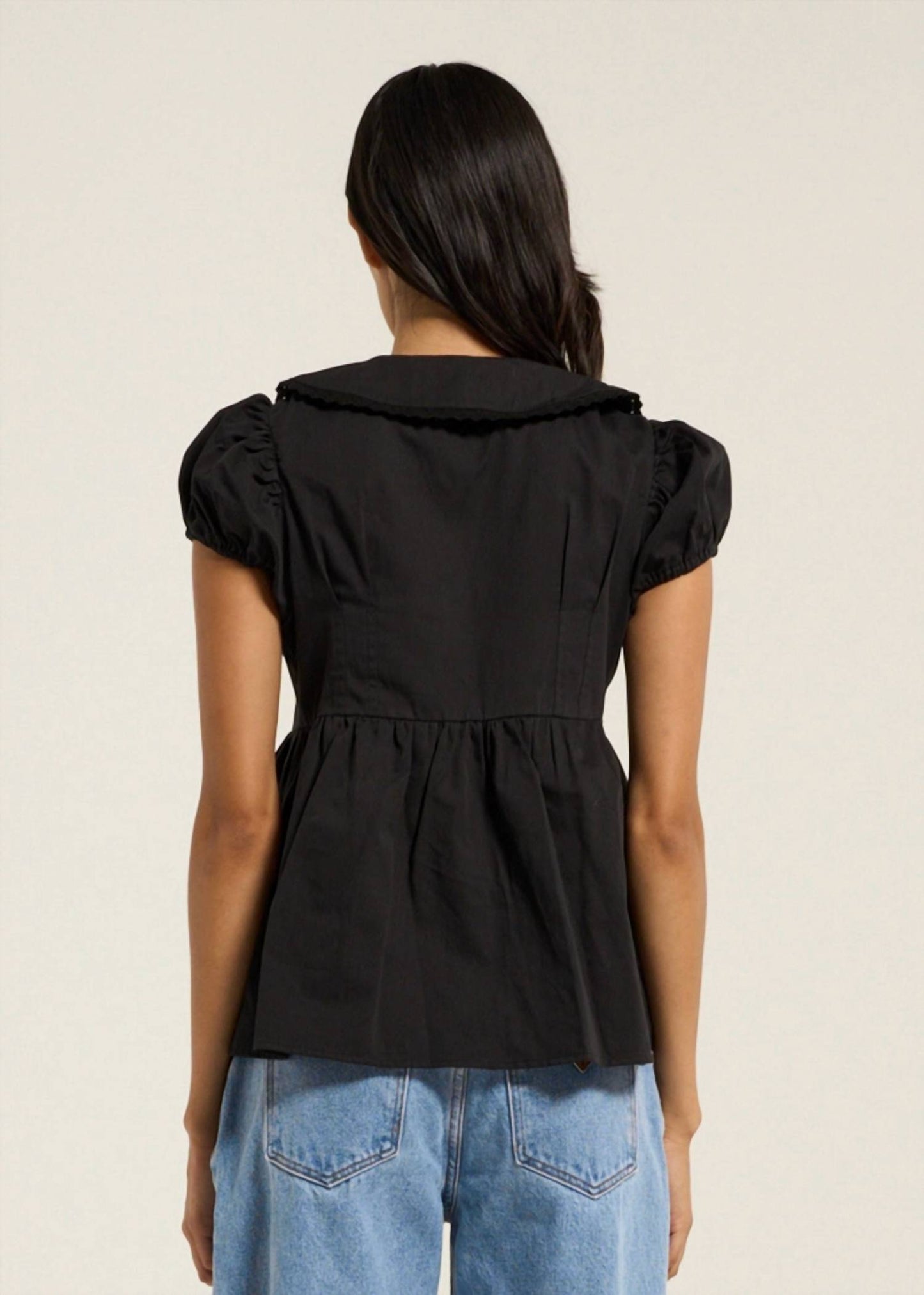 Allina Liu - Winona Tie Blouse