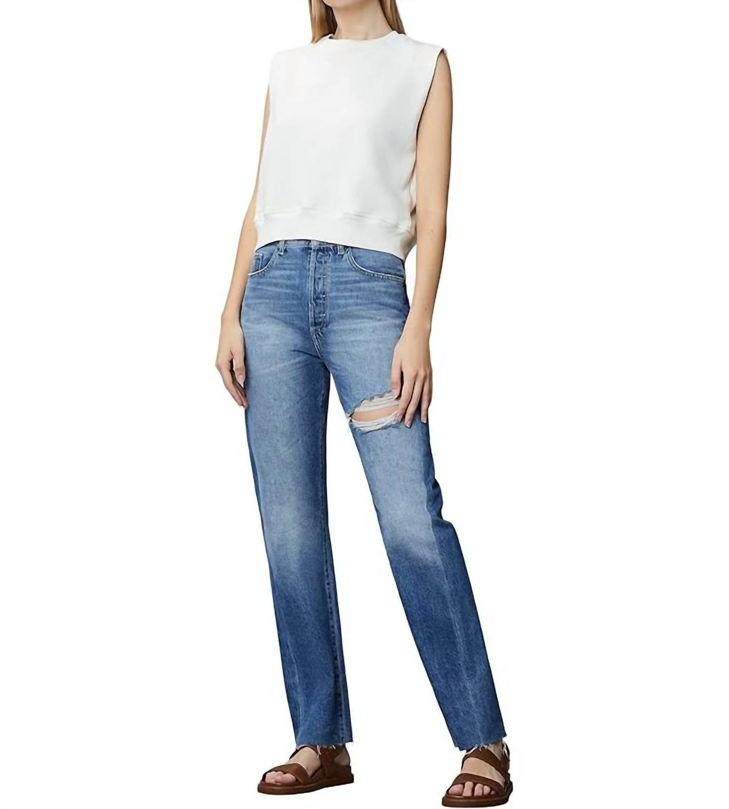 Dl1961 - Feminino - Calça Jeans Reta Emilie