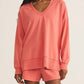 Z Supply - Modern V-neck Weekender Sweatshirt