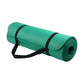 Tapete de ioga anti-rasgo BalanceFrom Fitness GoYoga 71 x 24 pol. com alça, verde