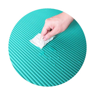 Tapete de ioga anti-rasgo BalanceFrom Fitness GoYoga 71 x 24 pol. com alça, verde