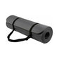 Tapete de ioga anti-rasgo BalanceFrom Fitness GoYoga 71 x 24 pol. com alça, cinza