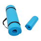 Tapete de ioga BalanceFrom Fitness GoYoga+ 71 x 24 pol. com joelheira e alça, azul