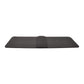 Tapete de ioga BalanceFrom Fitness GoYoga+ 71 x 24 pol. com joelheira e alça, preto