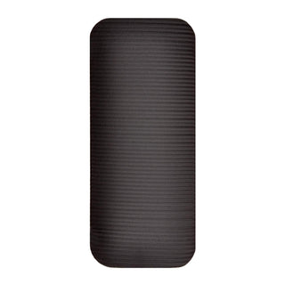 Tapete de ioga BalanceFrom Fitness GoYoga+ 71 x 24 pol. com joelheira e alça, preto