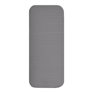 Tapete de ioga BalanceFrom Fitness GoYoga+ 71 x 24 pol. com joelheira e alça, cinza