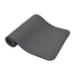 Tapete de ioga BalanceFrom Fitness GoYoga+ 71 x 24 pol. com joelheira e alça, cinza
