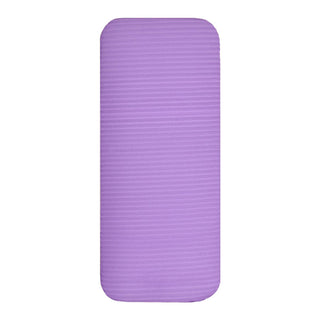 Tapete de ioga BalanceFrom Fitness GoYoga+ 71 x 24 pol. com joelheira e alça, roxo