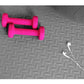 Tapete de exercícios de espuma EVA interligada de 96 pés quadrados da BalanceFrom Fitness, cinza