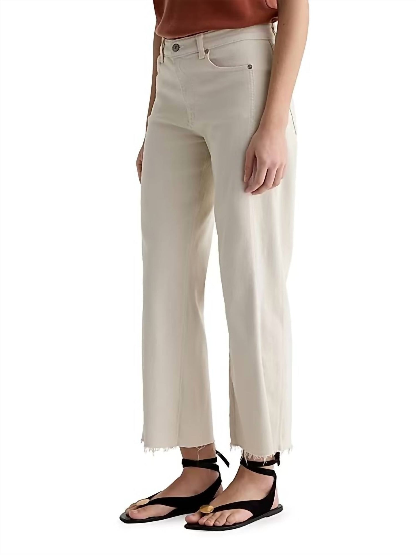 Ag Jeans - Saige Wide Leg Cropped Jeans