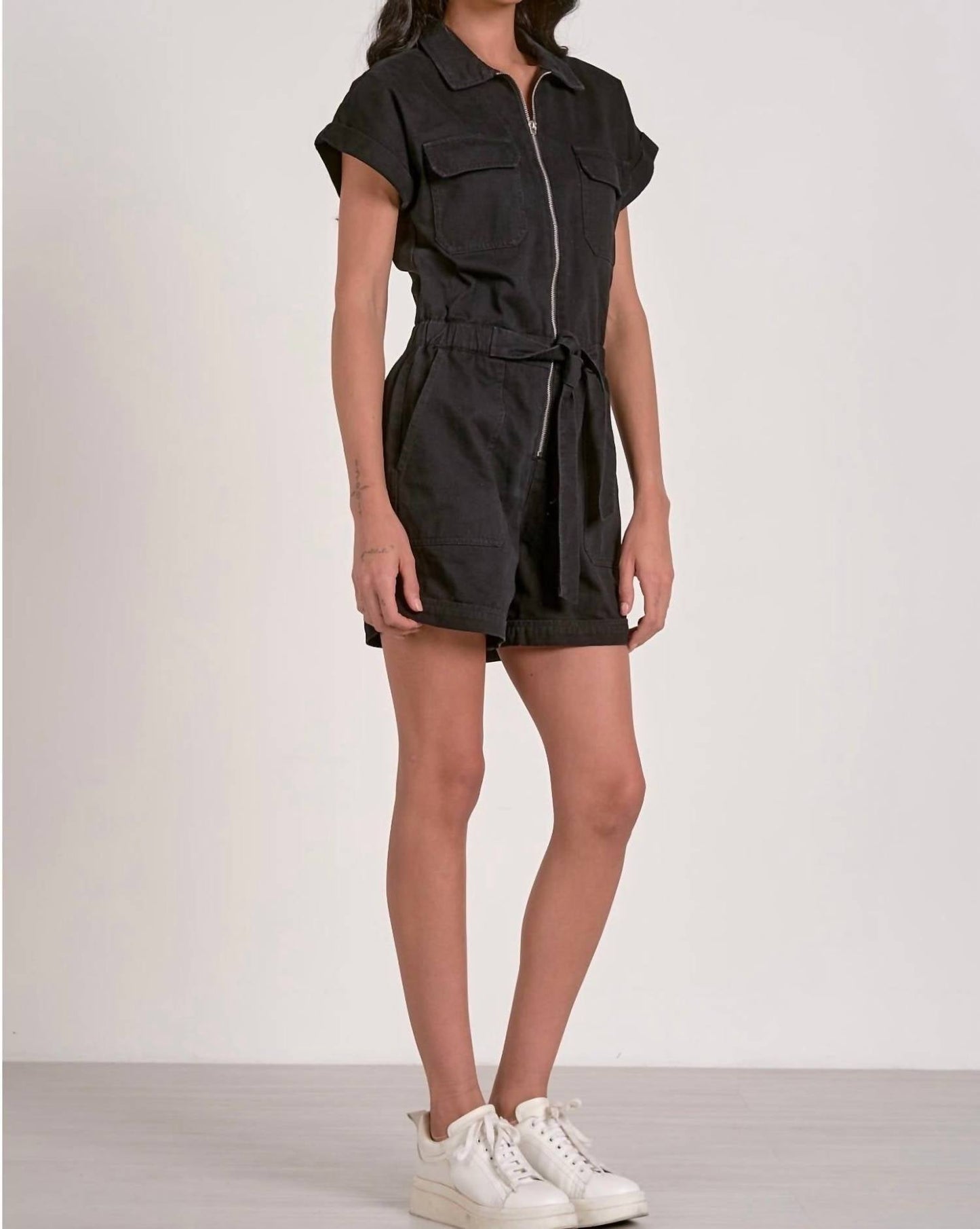 Elan - Perry Zip-up Romper