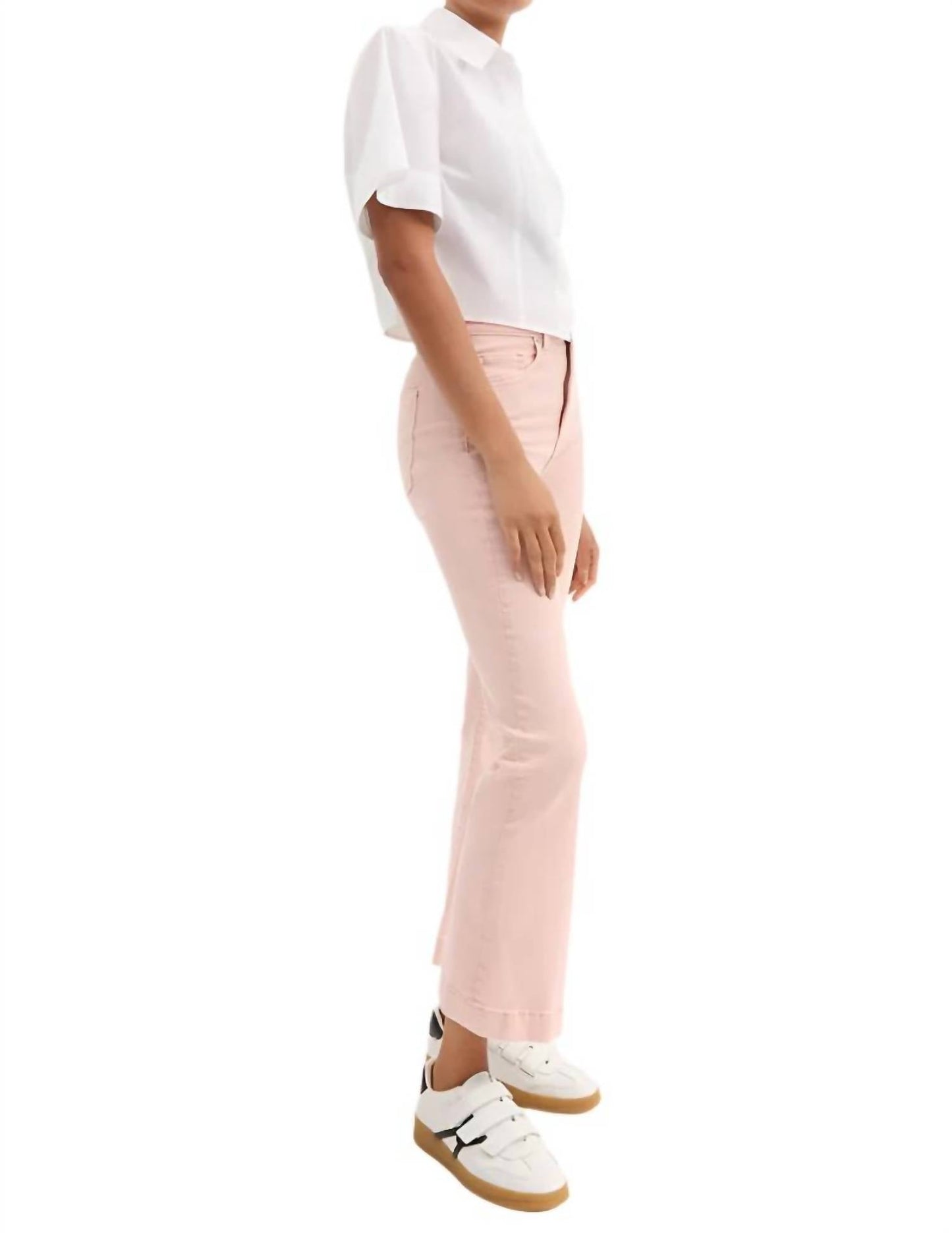 Veronica Beard - Carson High Rise Ankle Flare Jeans