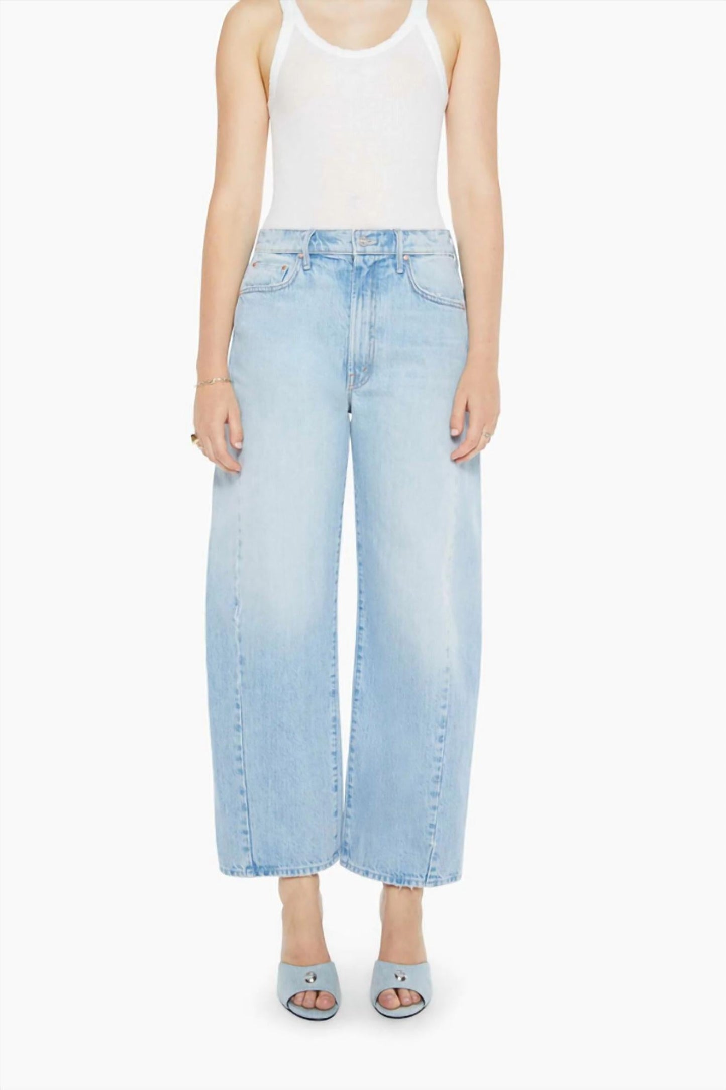 Mother - Full Pipe Flood Back Pedal Pants