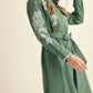 &Merci - Saddle Stitch Floral Maxi Dress