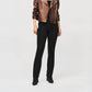 Joseph Ribkoff - Metallic Faux Leather Biker Jacket